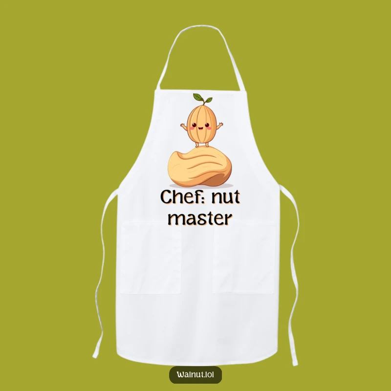Funny Walnut & Cashew Apron: Nutty Kitchen Fun, Perfect Humorous Gift