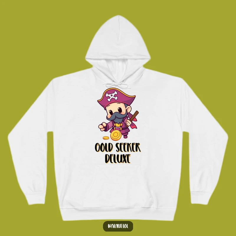 Funny Pirate Gold Coin Hoodie: Cozy Treasure Comfort, The Best Funny Gift