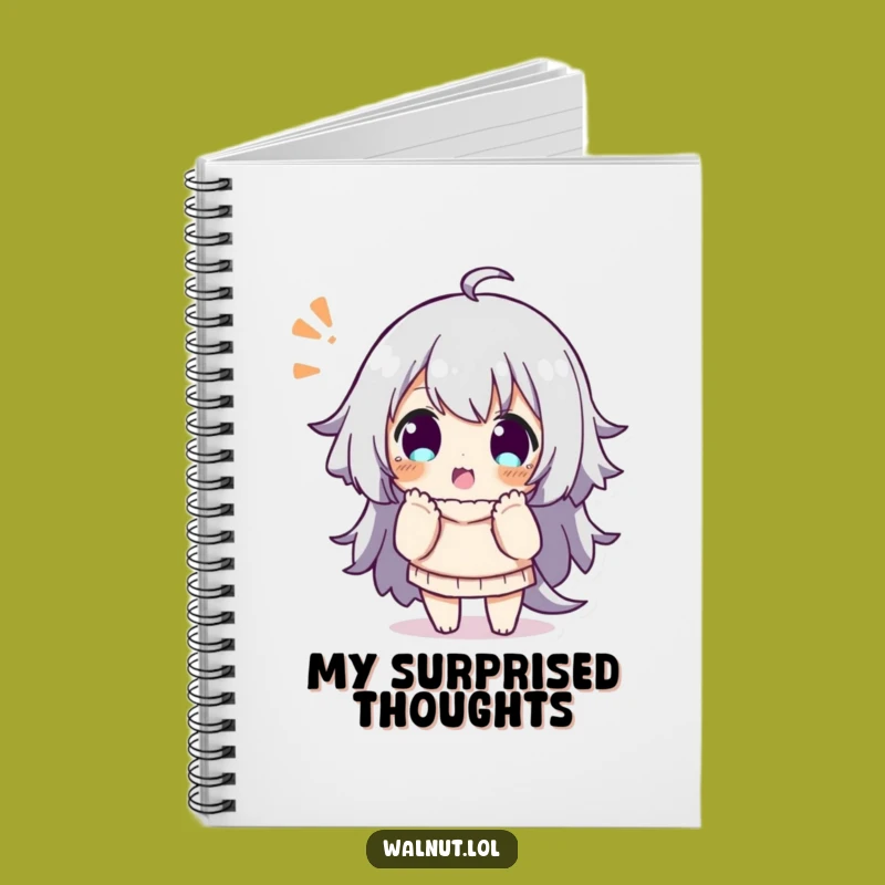 Funny Surprise Notebook: Capture Reactions with Humorous Character Art