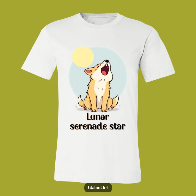Funny Moon Howler T-Shirt, Unleash Your Joy, Great Funny Gift